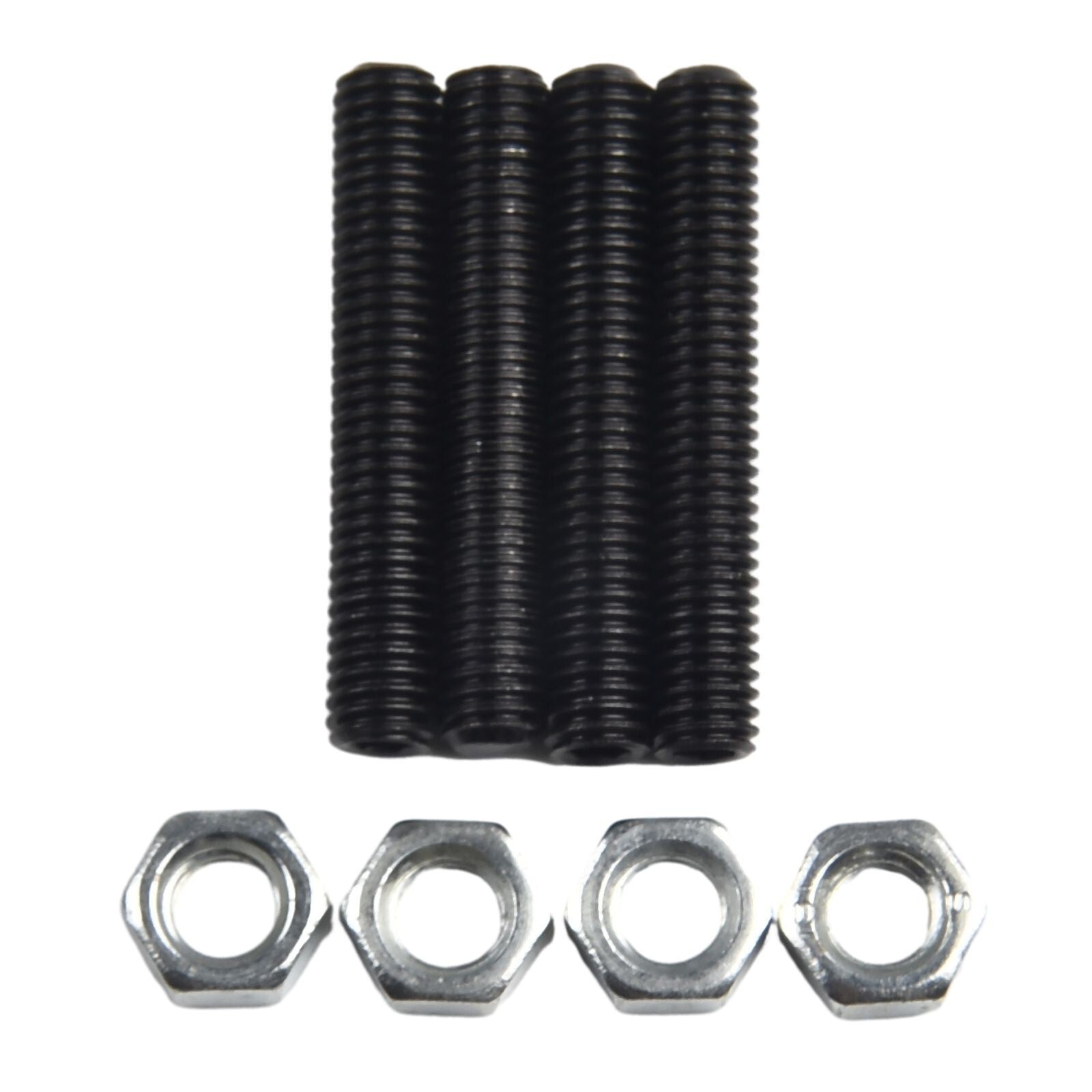 4 x White Fixing Clips, new Fastener Rods, Clip Hole Door Locks