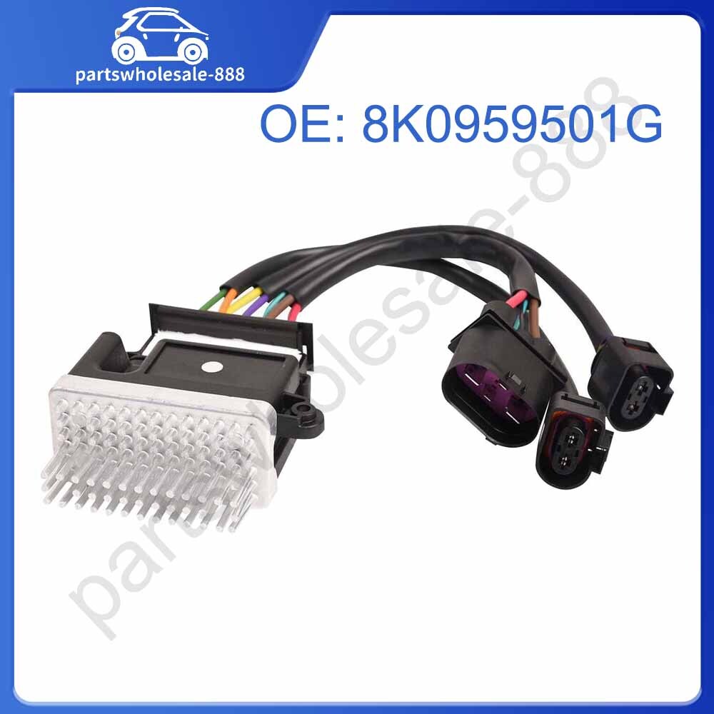 8K0959501G Cooling Fan Control Module for Audi A4, A5, A6, A7, Quattro, Q3, Q5 (2009-18)