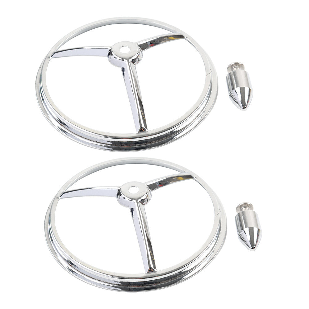 4-1/2'' Spotlamp Foglight Trim Fit for Harley Touring Road King Street Glide