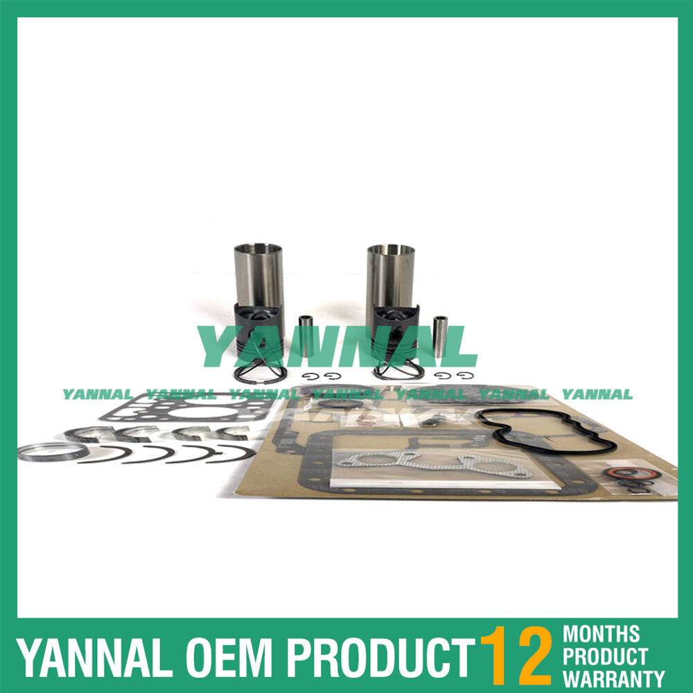 ZL600 Overhaul and Reconstruction Kit with Full Washer Bearing Kit for Kubota Engines