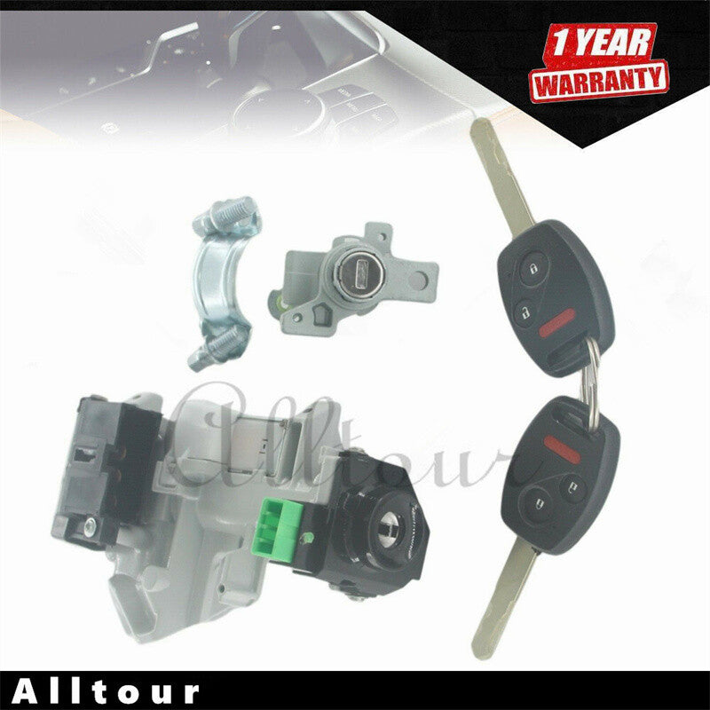 Complete Set Ignition Steering Switch L Door Lock for Honda Odyssey 05-10