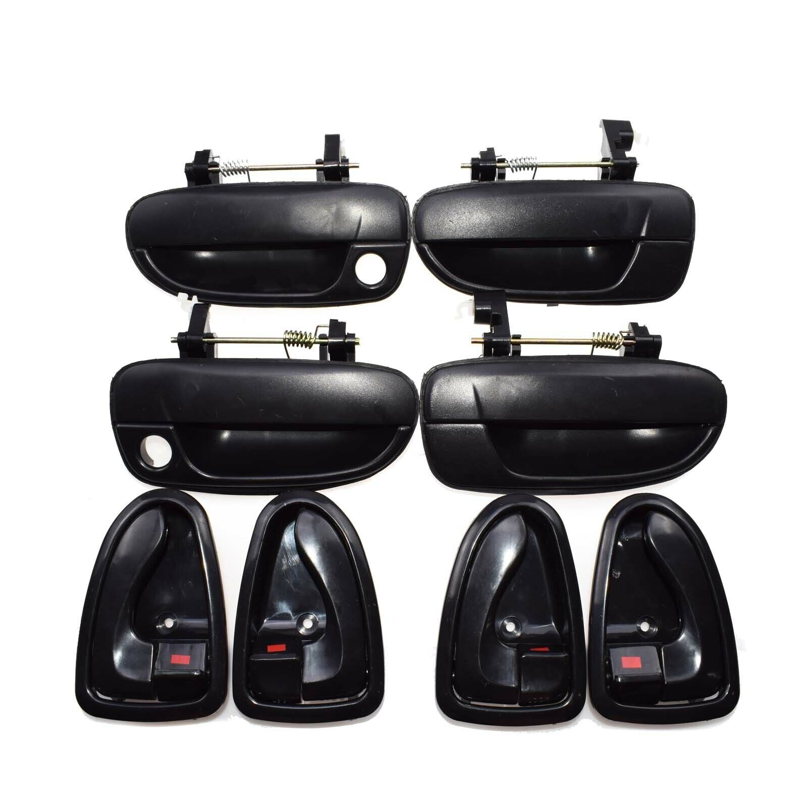 for Hyundai Accent 2000-06 8265025000 8Pcs Exterior Interior Front Rear Black