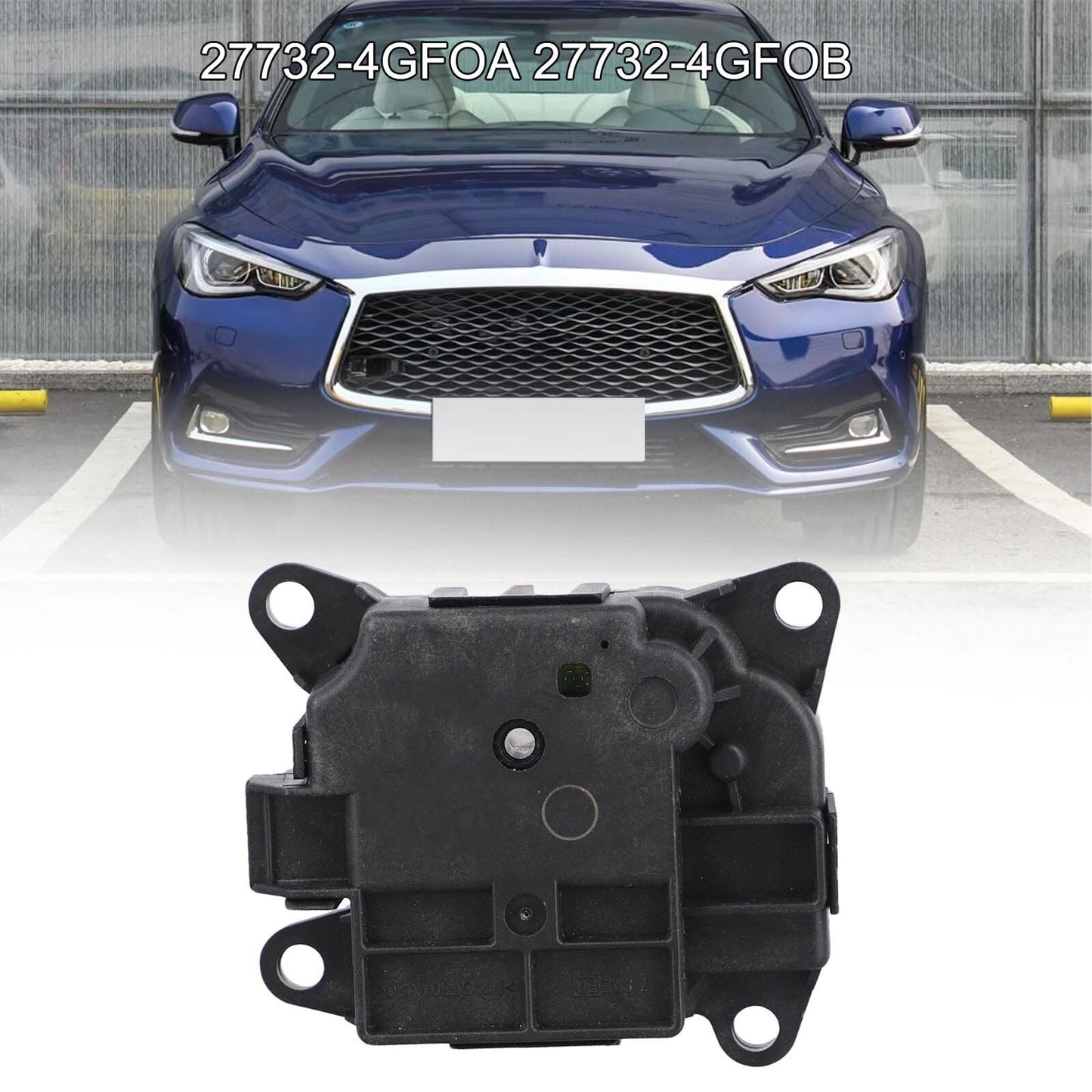 Left Side Air Mix Actuator Fit for Infiniti Q50 2014-22,27732-4GF0A,27732-4GF0B