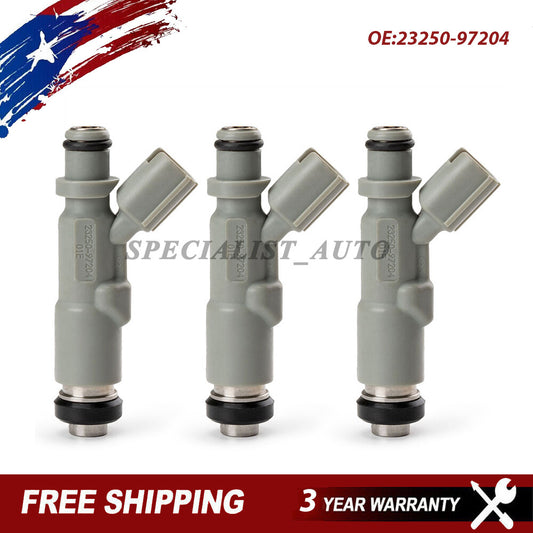 3PCS Fuel Injectors 23250-97204 for Daihatsu Hijet for Mini Truck S210P Model