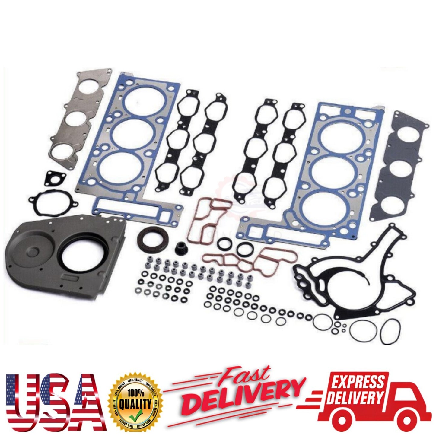 Engine Rebuild Gasket Kit for Mercedes-Benz C350 E350 W211 W204 W166 M272 3.5L