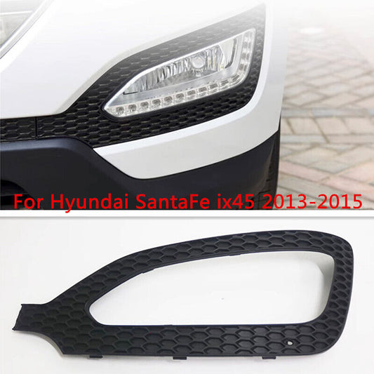 Left Side Front Bumper Fog Lamp Bezel Light Cover for Hyundai SantaFe ix45 13-15