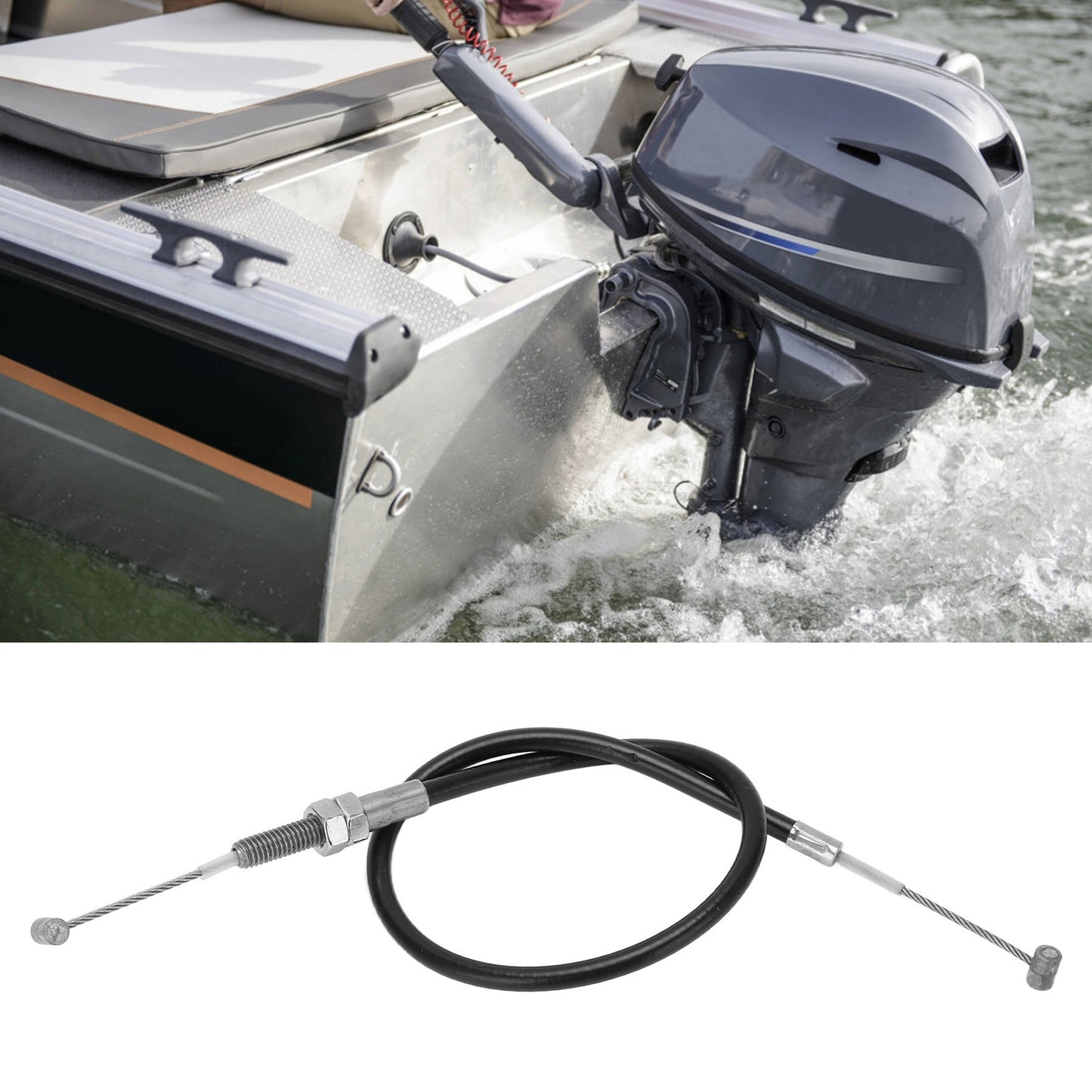 Throttle Cable 6L22630100 Corrosion Resistant For Boat Replacement For