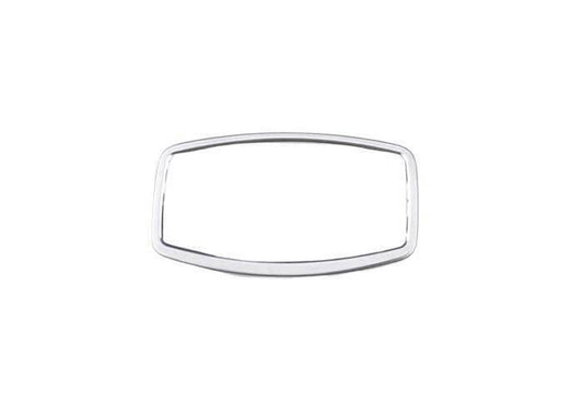 for Ford Ranger 2015-2021 Silver Titanium Car Function Control Button Frame Trim