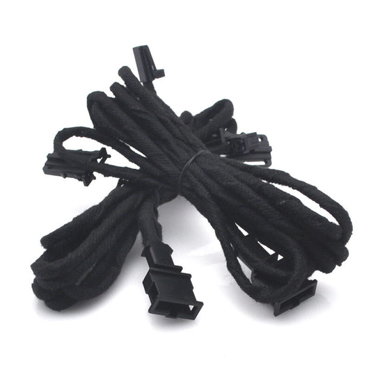 Retrofit Rear footwell light Y-adapter splitter cable for vw for golf mk7 mk7.5 GTI