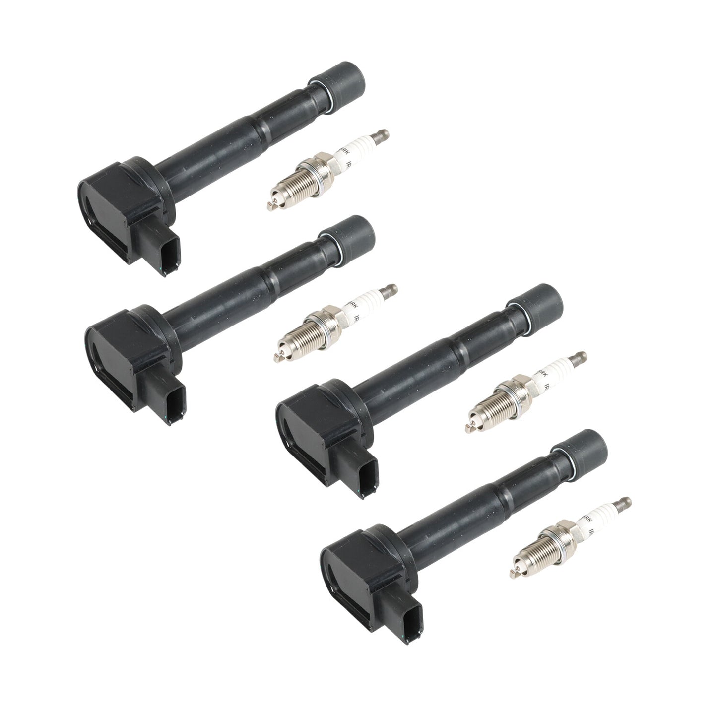 UF417 4X Ignition Coils  Iridium Spark Plugs for Acura TSX L4 2.4L 2004-2008