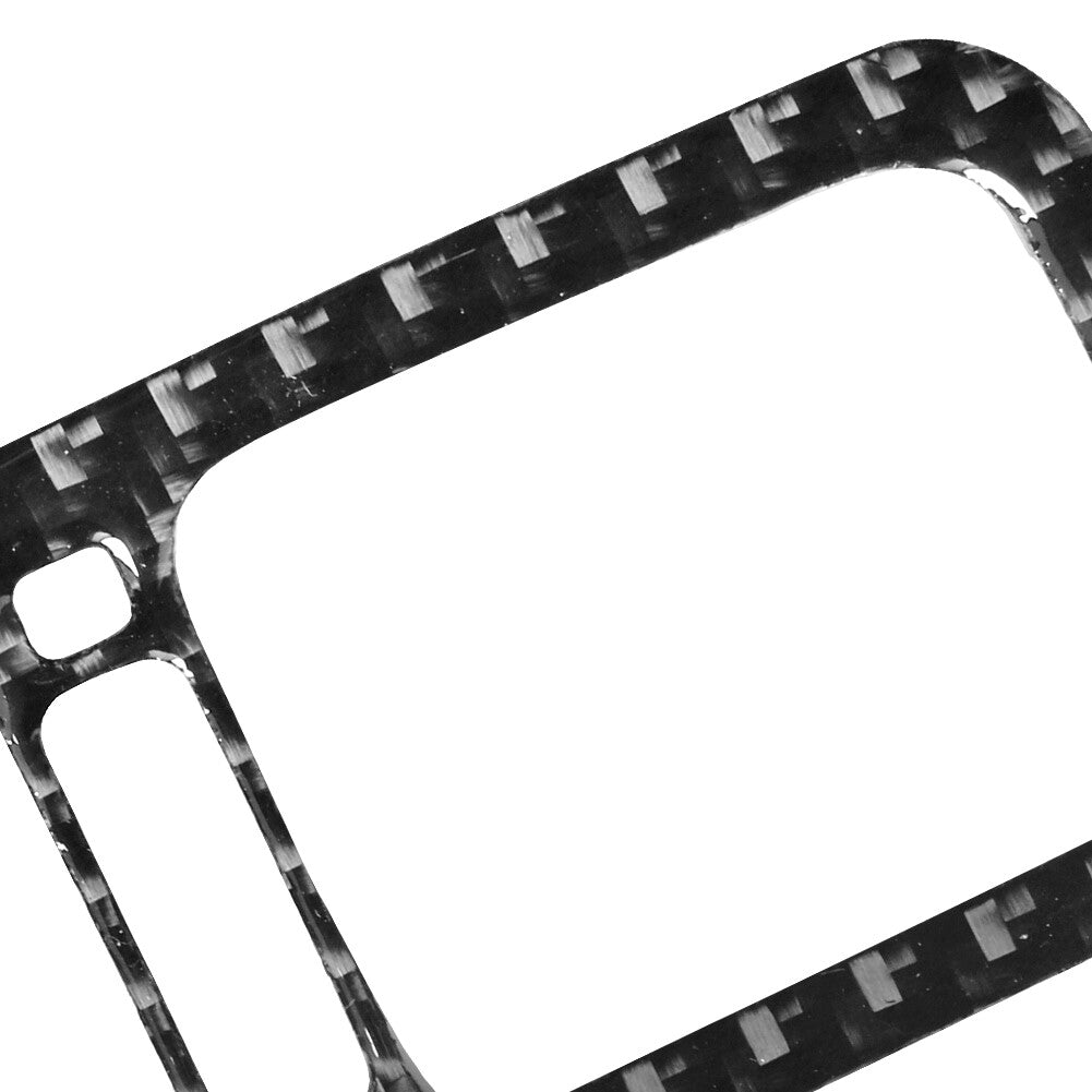Carbon fiber rear ventilation socket cover trim for Infiniti G37 2010 - 2013