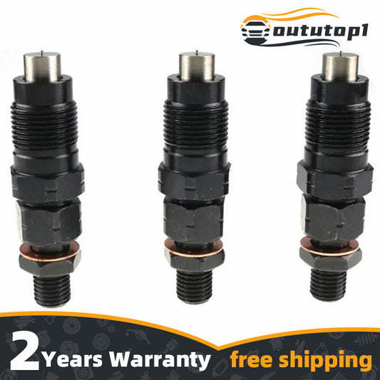 3-pack fuel injectors suitable for Isuzu 3LD1, 3LD2, 3LB1, and 3LA1 engines. 8970799761 8-97079976-1