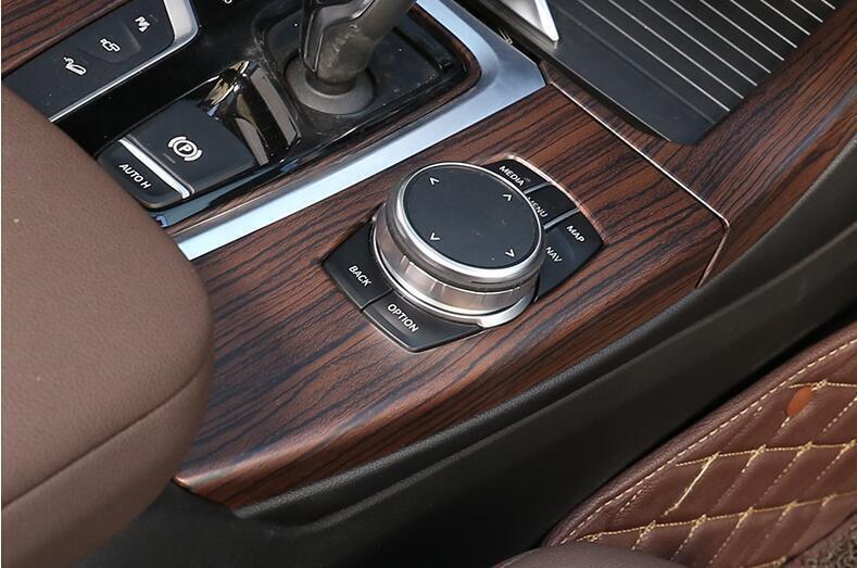 Panel Trim for BMW X3 G01 X4 G02 2018-2021 1X Console Multimedia Pine Wood Grain