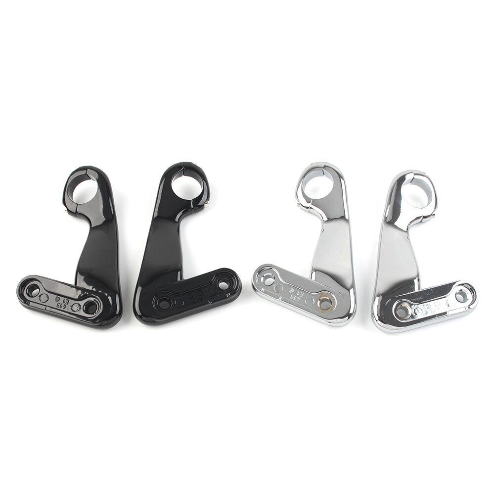 Motorcycle Front Fairing Support Bracket Mount Pair for Harley 10-13 Road Glide