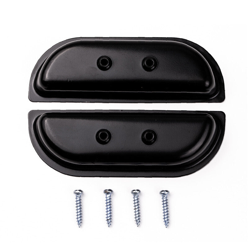 pair of metal door armrest cups suitable for 1973-1979 for Ford trucks F-100 and F-350.
