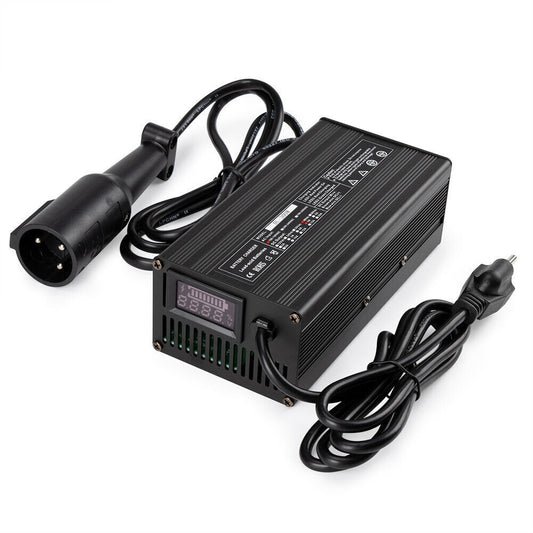 Battery Charger Connector Round Charge For EzGo for Golf Cart 48V 5A 3 Pin Plug New