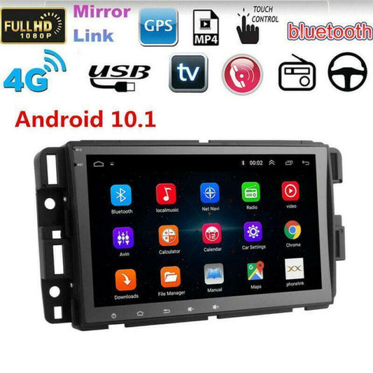 8 Android 10.1 Car Stereo GPS Wifi for GMC for Chevrolet for Chevy for Yukon for Sierra Acadia