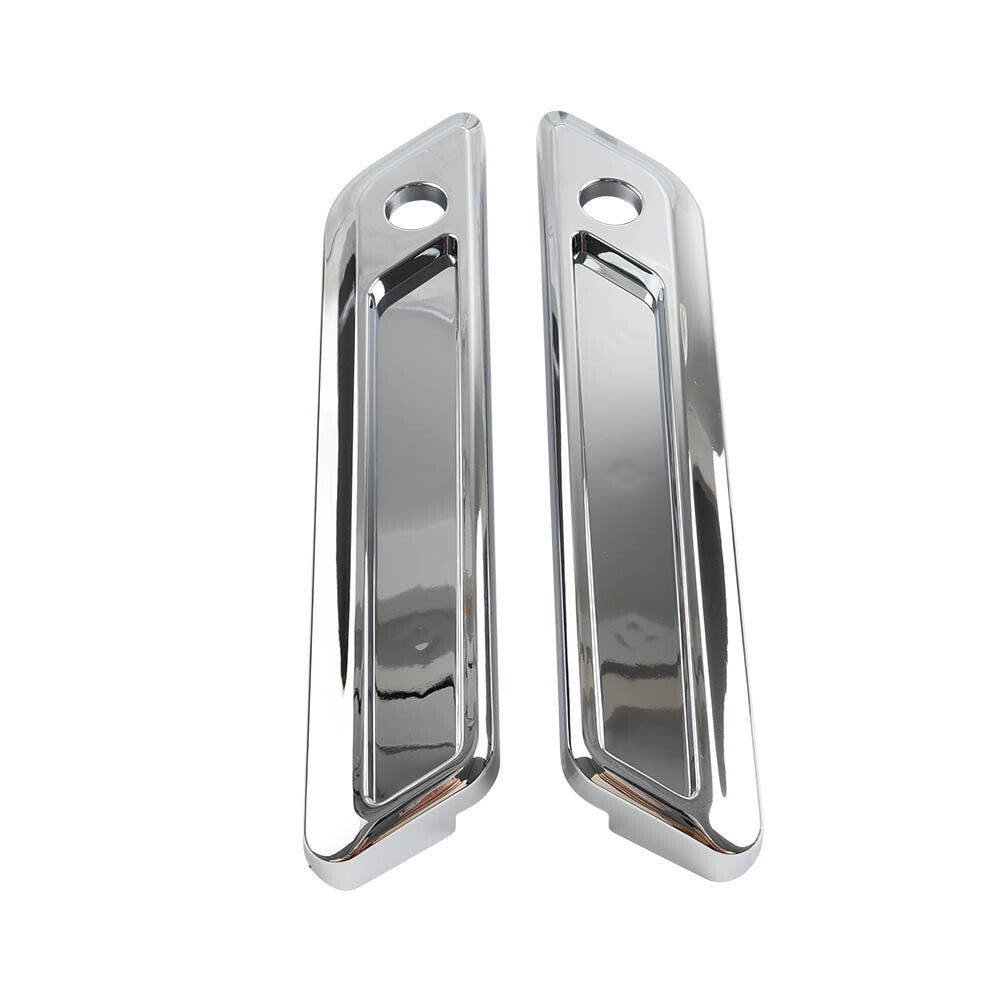 Saddle Bag Hinge Latch Covers Chrome for Harley Touring Electra Glide Road King