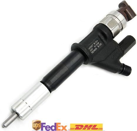 1X Fuel Injector 095000-8100 VG1096080010 For Howo Heavy Truck Engine 4HK1 6HK1
