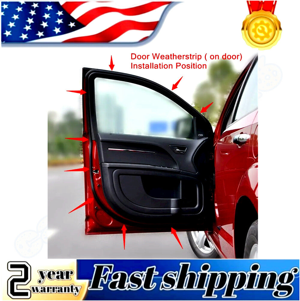 1-piece front left opening Weatherstrip seal, , suitable for Honda CR-V 2002-2006.