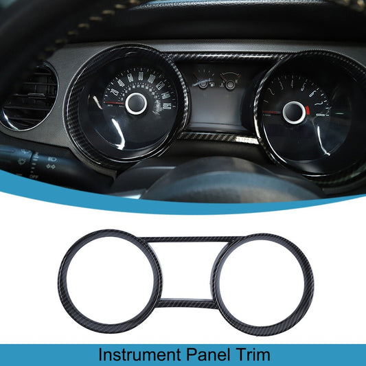 Instrument Dashboard Panel Cover Frame Trim Ring for Ford for Mustang 2010-2014