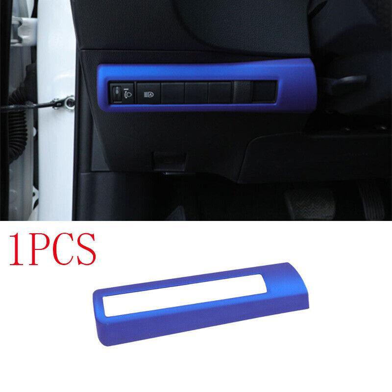 Matt Blue Headlight Switch Control Frame Trim 1pcs Car for Toyota for Corolla 19-22
