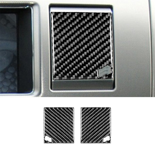 Central Control Air Vent Cover Trim Panel Carbon Fiber for Jaguar XF 2009-2011