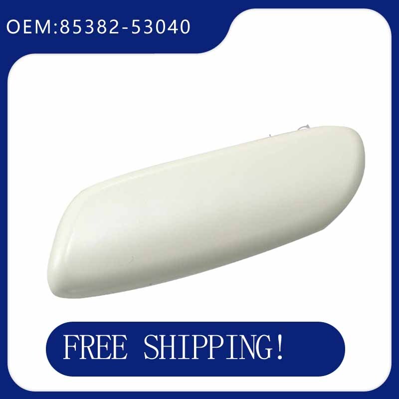 Left headlight washing machine nozzle cover for LEXUS IS250 IS300 06-08 85382-53040 White