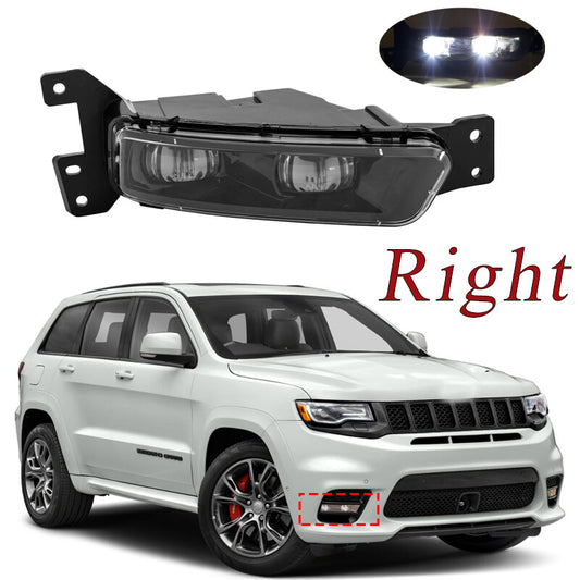 1Pcs Right Fog Light For 2017-2021 for Jeep Grand Cherokee 2014-2022 for Dodge Durango