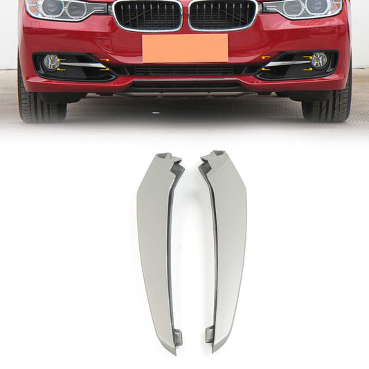 Front Bumper Fog Light Lamp Grille Decorative Trim Strip for BMW F30 F31 2012-15