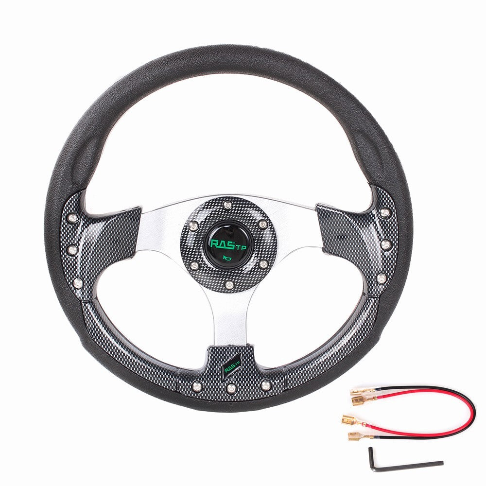13 320mm Steering Wheel Universal Drifting Racing Sport Lightweight Pane