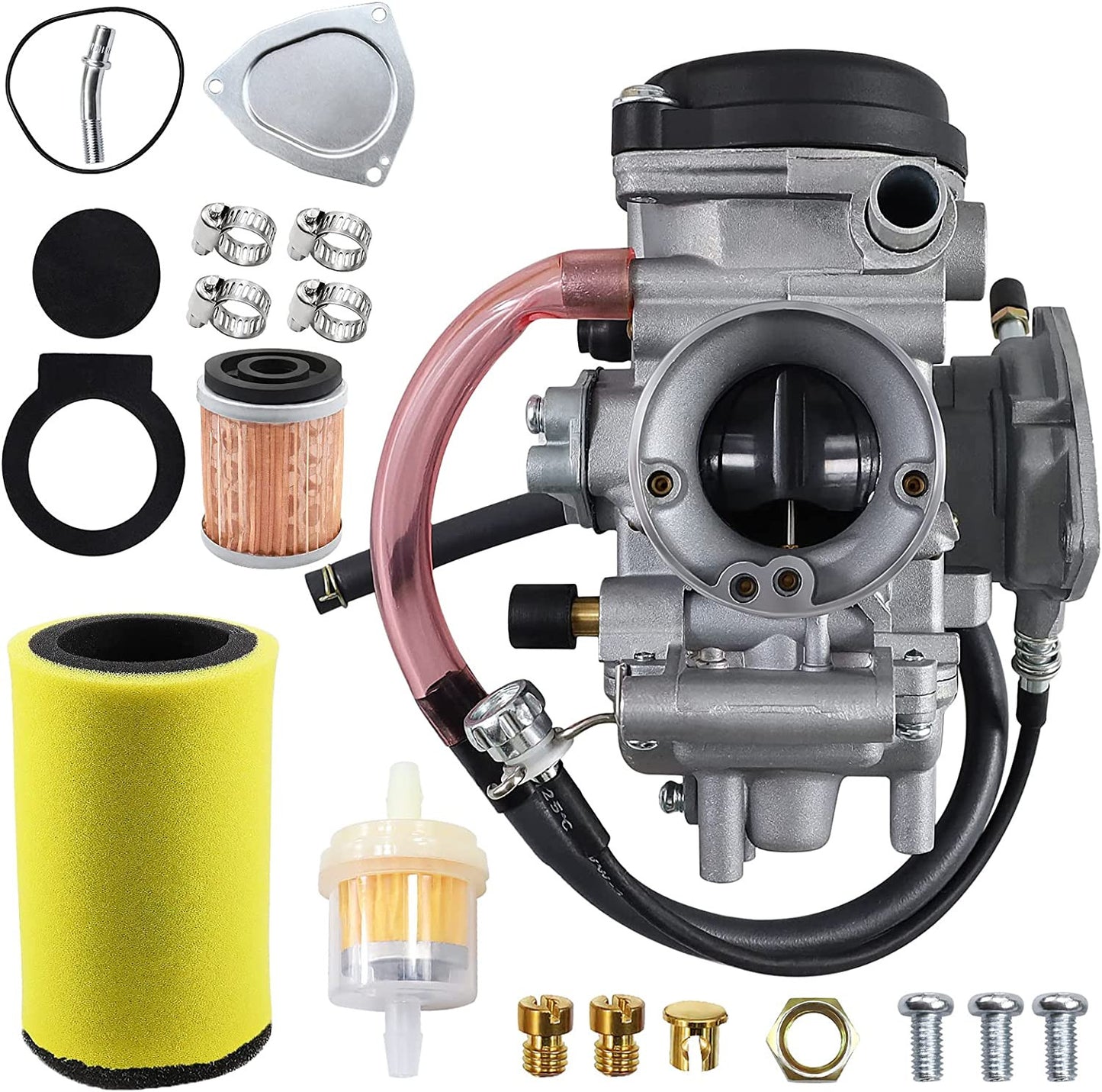 YFM400 Carburetor for 2007-2012 Grizzly 450, 2006-2009 Wolverine 350 ATV Carb