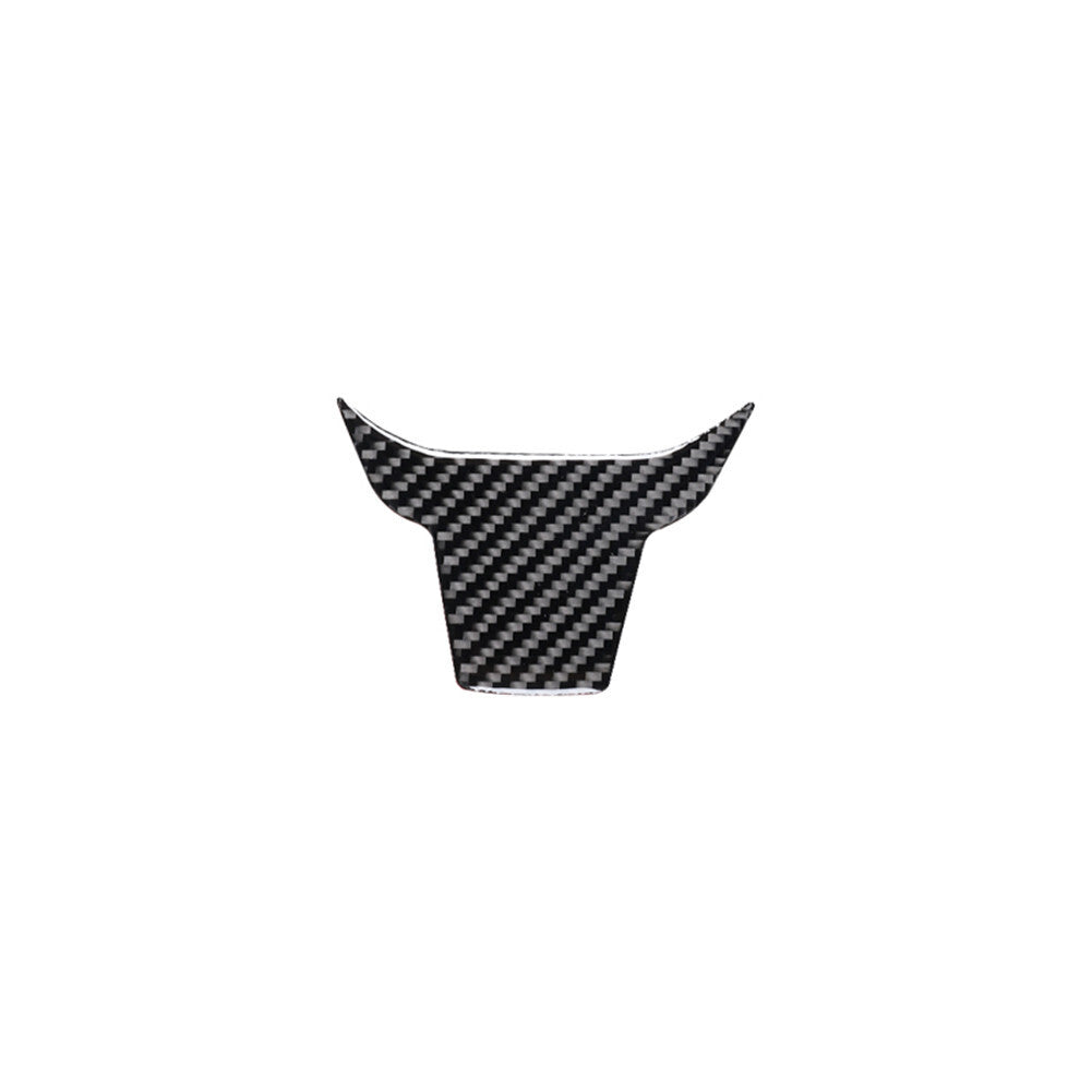 Carbon Fiber Interior Steering Wheel Lower Cover Trim for Honda CR-V 2017-2021