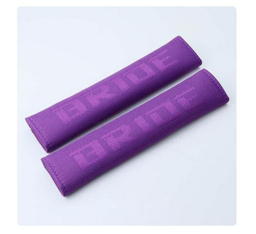 Car seatbelt cover, shoulder strap pad, purple, for brides, suitable for Mitsubishi,2 pieces