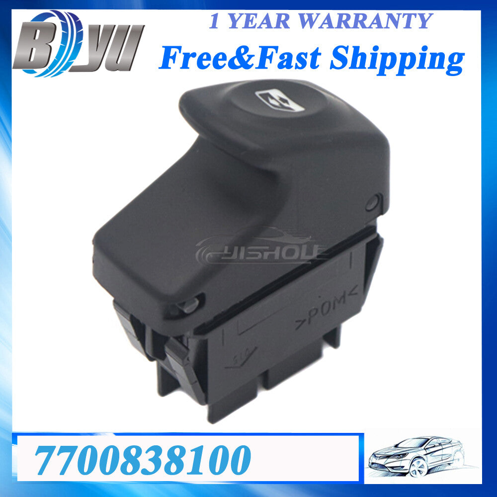 New 5-Pin Electric Power Window Switch 7700838100 for Renault Kangoo Megane Clio