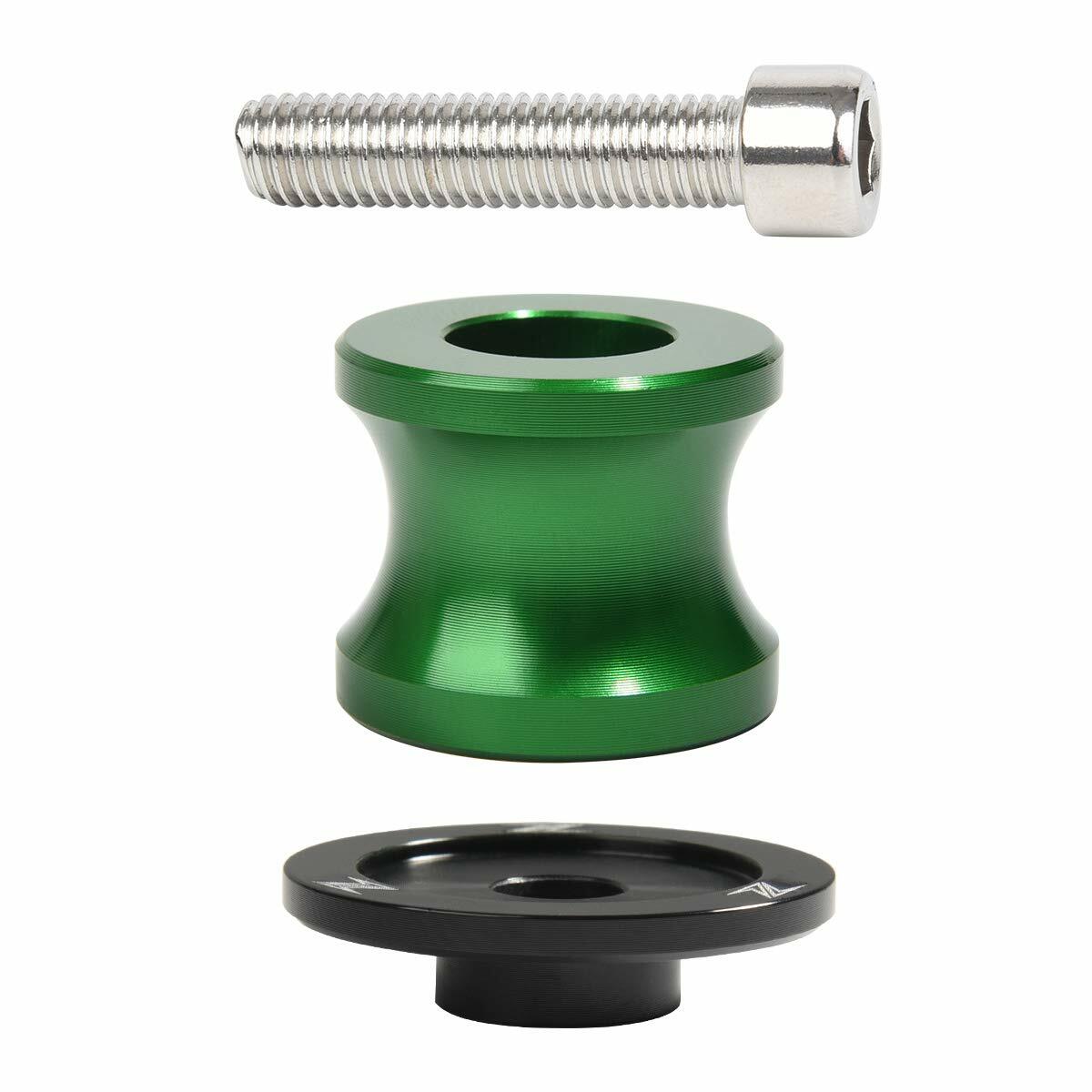 M8 Swingarm Sliders Spools Stand for Kawasaki Z250 Z650 Z750 Z800 Z900 Z1000