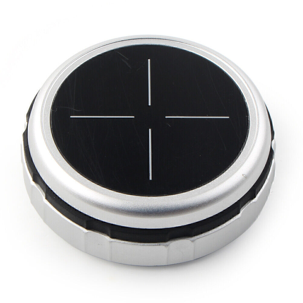 Control Knob Trim Multi-Media Silver for BMW 1 2 3 4 5 6 7 X1 X3 X4 X5 X6 IDRIVE