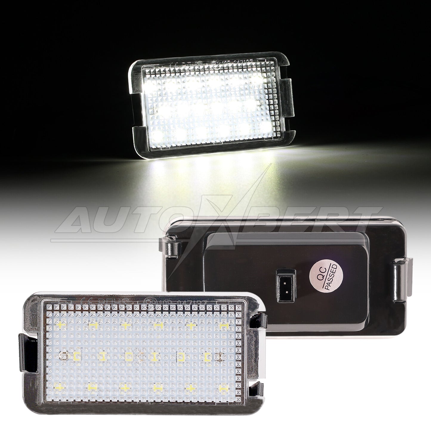 2X CANBUS LED License Number Plate Light Lamp for Seat Cordoba Leon Toledo MK2 3