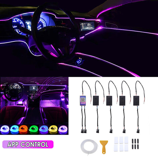Red RGB LED Lighting Fixtures - Complete Collection