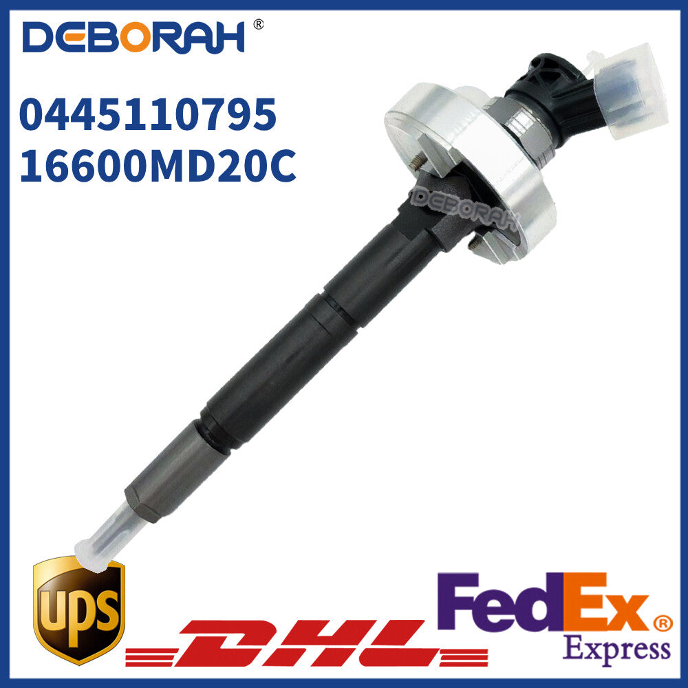 Fuel INJECTOR 0445110491 0445110795 16600-MD20A for Nissan MD20A engine