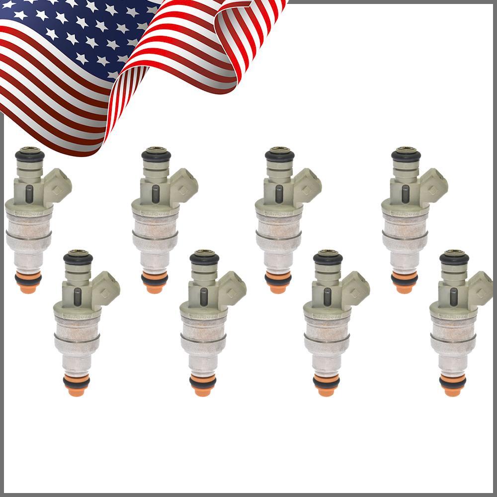 8X Fuel Injector for Ford LTD Marquis for Lincoln Mark VII Town 5.0L FJ690 F87E D2B