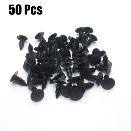 50-piece anti-collision clips, car body hole plastic rivet fasteners, mudguards - Plastic promotion