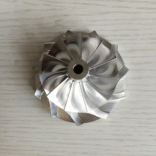 GT2871 452546-0005 53.11/70.98mm 11+0 Blade Hole: 5.99 Billet Compressor Wheel