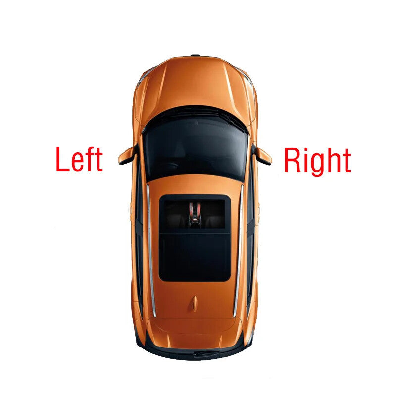 2Pcs for Jeep Compass 2011-2017 Front Bumper Fog Light Lamp Trim Frame Cover