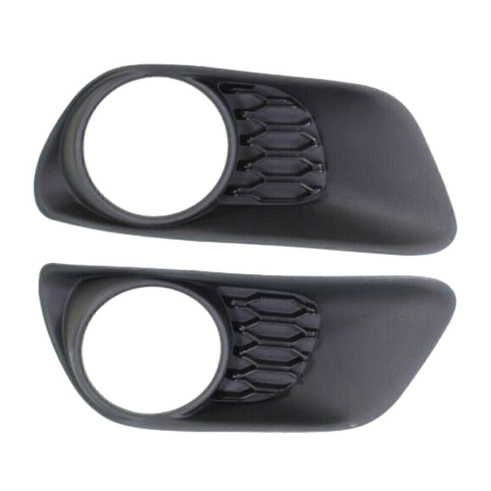Pair Front Bumpe Fog Light Lamp Bezels Cover for 2011 2012-2017 for Dodge Caravan