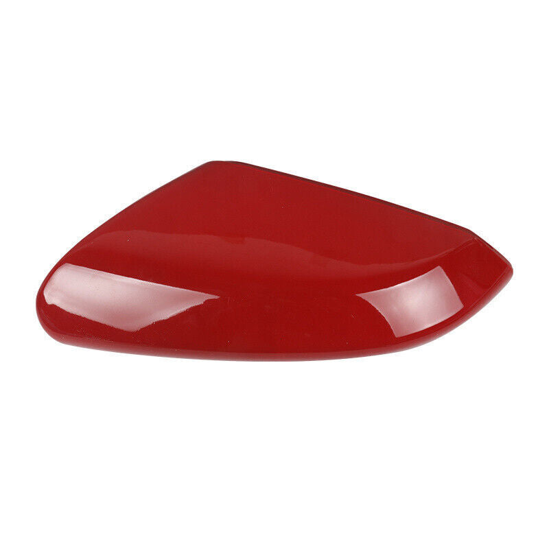 Red Left Rearview Door Mirror Cover Shell Cap Fit for Honda for Civic 2016 2017-2020