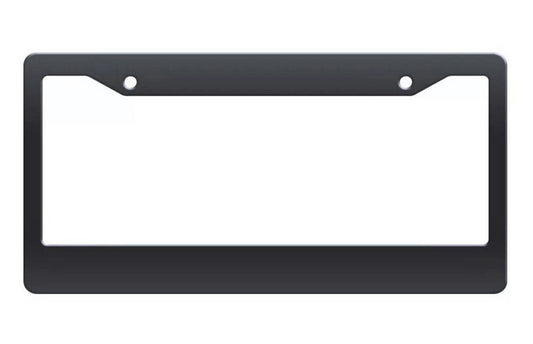 Car license plate frame cover cap, trunk black plastic, suitable for Subaru