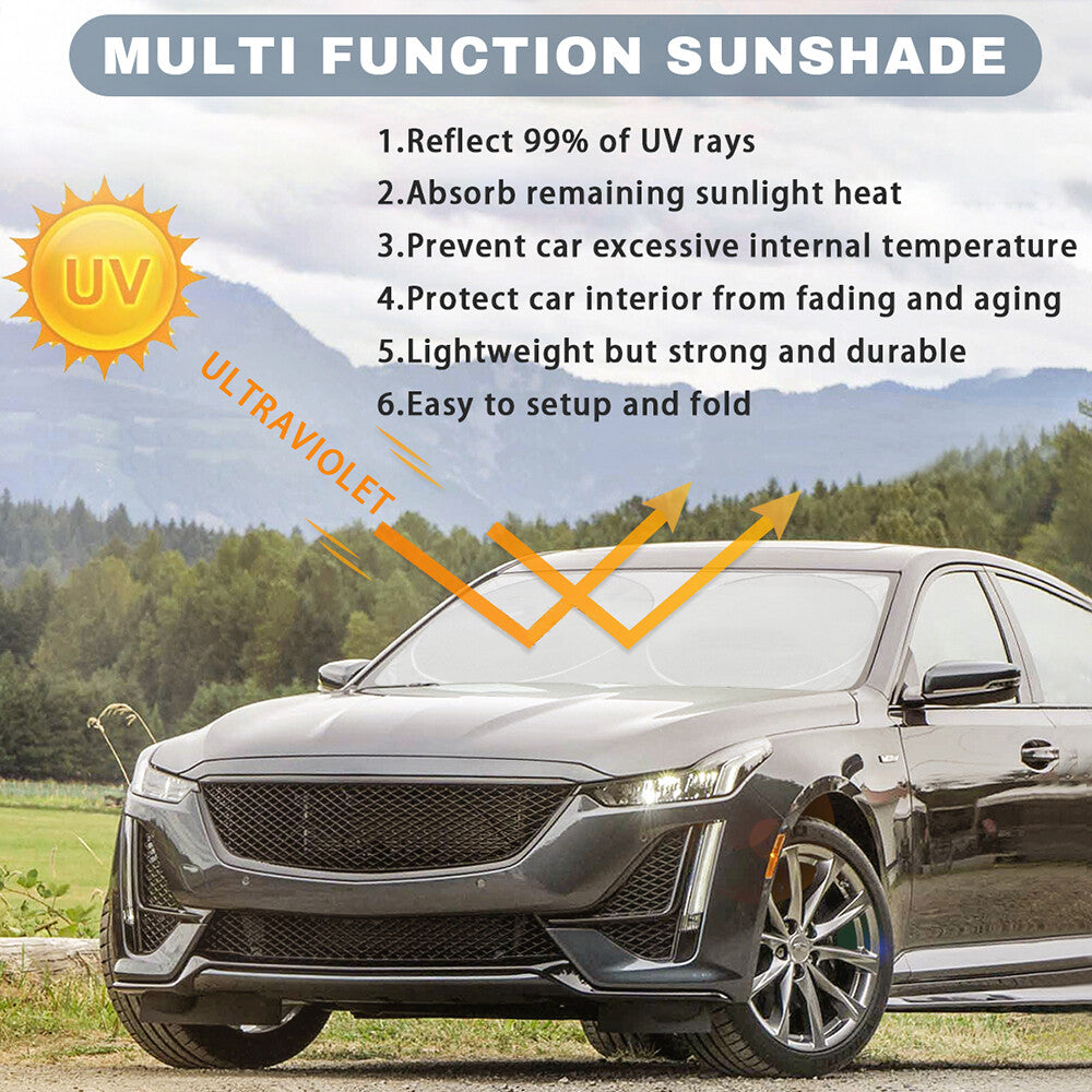 for Nissan Accessory Car Windshield Sun Shade Reflective UV Window Visor Cover