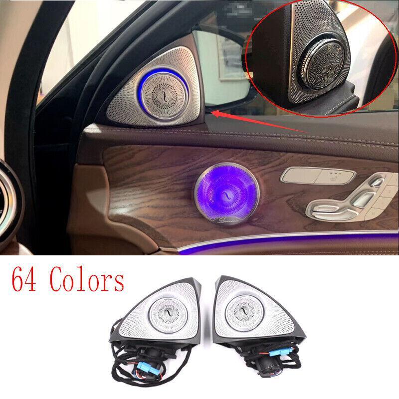 for Mercedes Benz Car E Class Ambient Light 64 Colors W213 3D Speaker LED