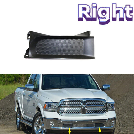 Right For 2013-2018 for Ram 1500 Front Bumper Trim Fog light cover ABS new